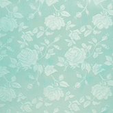 Jacquard Rich Floral Satin—Durable Quality —Aqua Green—58" Wide—100% Polyester Fabric—High-Quality—Sold by The Yard—Nationwide Shipping